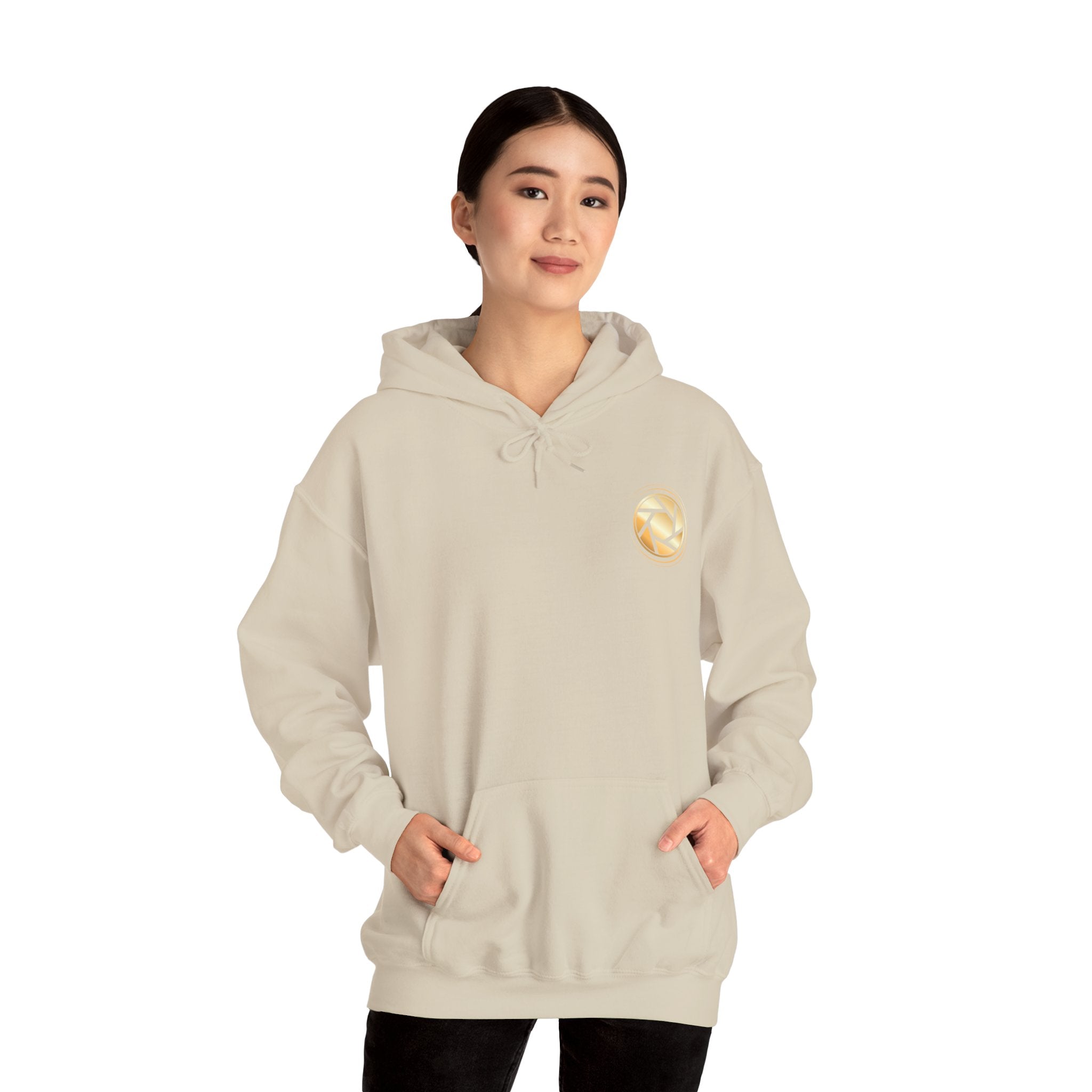 Multinex Vancity Skyscraper Back Trendy Unisex Hooded Sweatshirt with MUTINEX Design