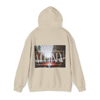 Multinex Market Back Trendy Unisex Hooded Sweatshirt with MUTINEX Design