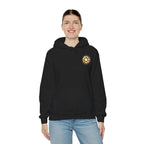 Multinex Vancity Skyscraper Back Trendy Unisex Hooded Sweatshirt with MUTINEX Design