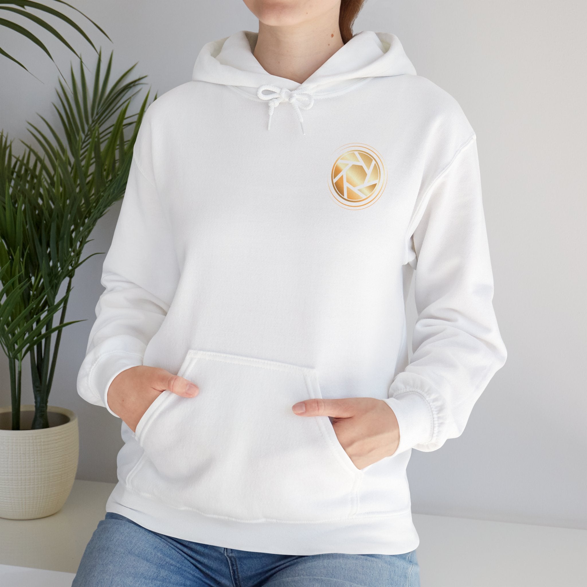 Multinex Market Back Trendy Unisex Hooded Sweatshirt with MUTINEX Design