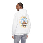 Multinex Vancity Skyscraper Back Trendy Unisex Hooded Sweatshirt with MUTINEX Design