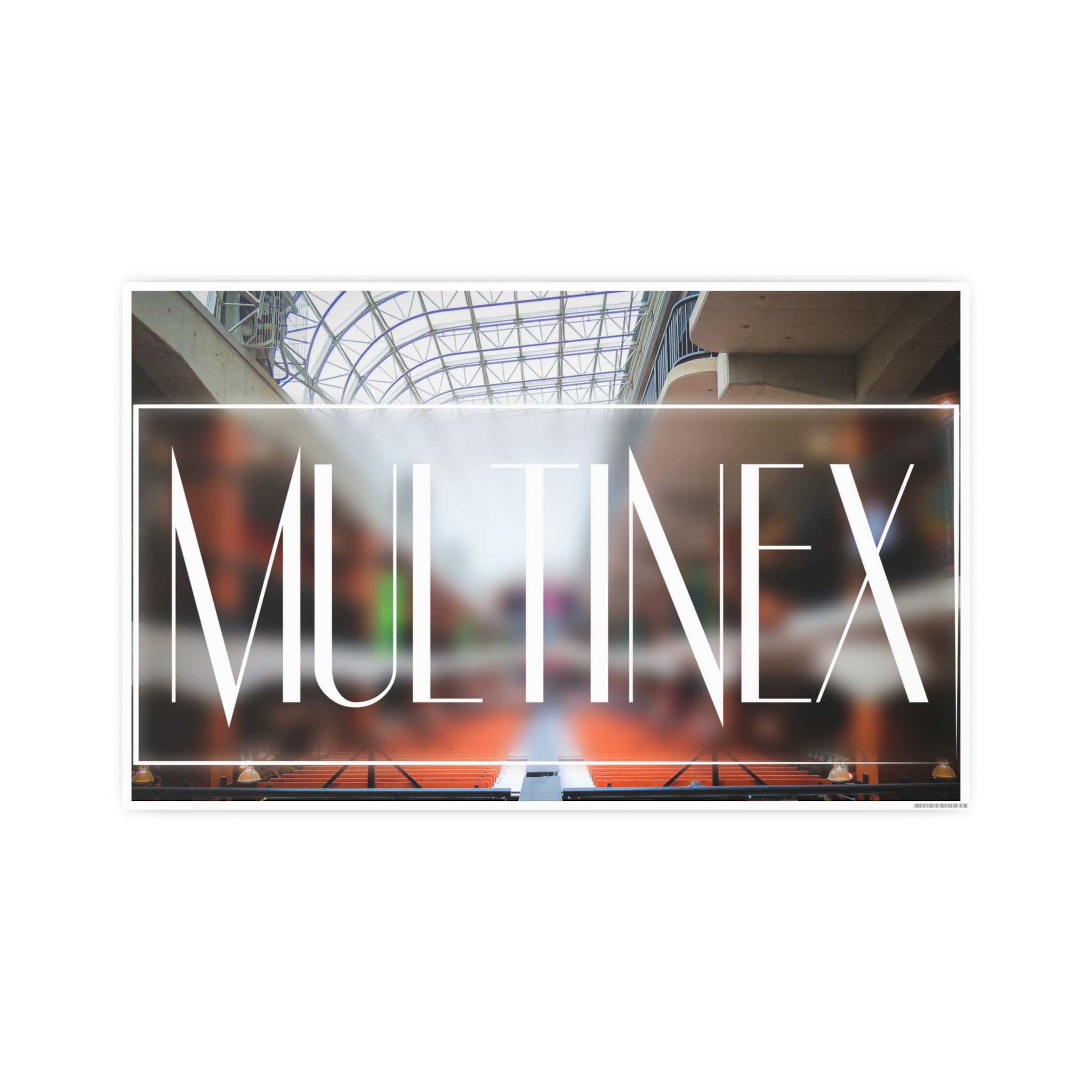 Multinex Market Vibrant Photo Art Poster - Multinex Design for Home Decor